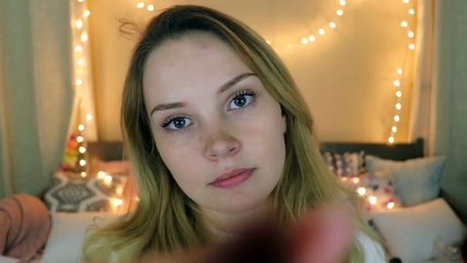 ASMR Relaxing Close-Up Face Touching ♥