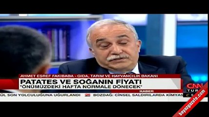 Bakan Fakıbaba: Fiyatlar haftaya normale dönecek