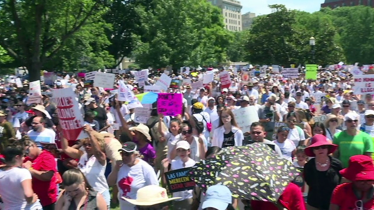 US-Bürger machen mobil gegen Trumps Einwanderungspolitik
