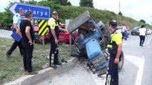 Traktörle otomobil çarpıştı: 7 yaralı - SAKARYA