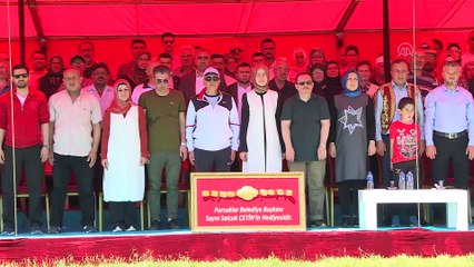 Pursaklar'da yaşlılar koştu, gençler güreşti - ANKARA