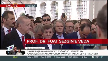 Cumhurbaşkanı Erdoğan, Prof. Dr. Fuat Sezgin'in cenazesine katılıyor
