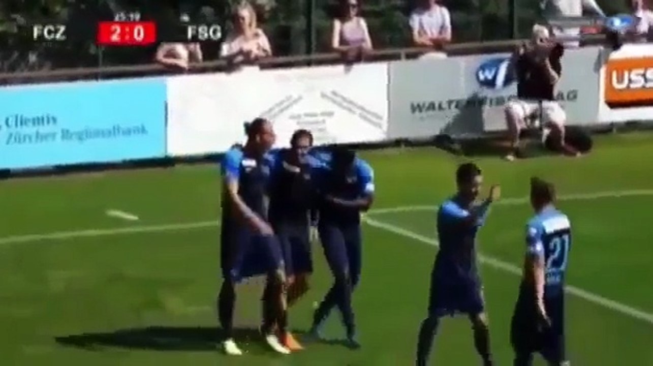 Zürich 4:1 Sankt Gallen (Friendly Match. 30 June 2018)