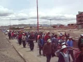 Bolivia Asamblea Constituyente Marcha Popular 9 Dic 2007 -II