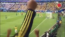 Así fue el golazo de Yerry Mina visto desde todos los ángulos   Colombia 1-0 Senegal - Rusia 2018