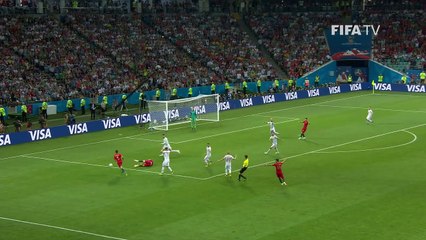 Cristiano RONALDO Goal 1 - Portugal v Spain - MATCH 3_HD