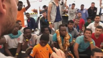 El barco con los inmigrantes rescatados llegará a Barcelona el miércoles