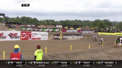 Larranaga Crash - MXGP of Indonesia 2018