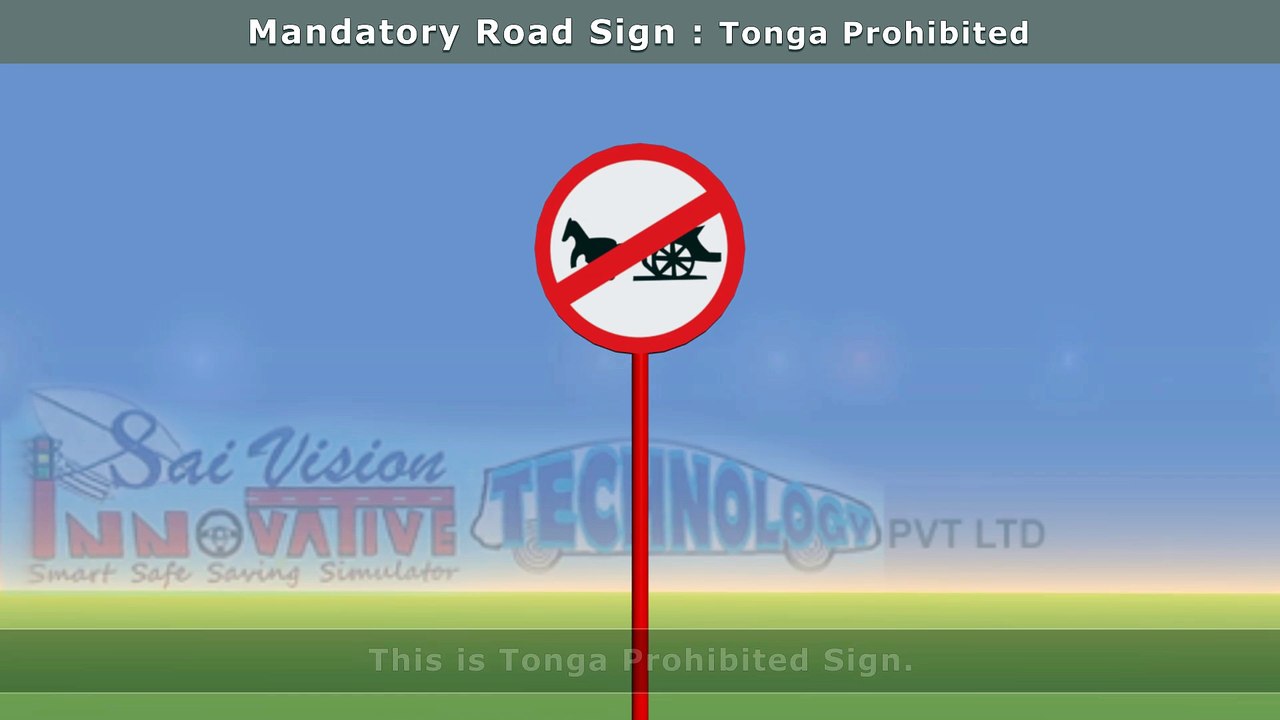 Signboard - Tonga Prohibited
