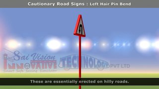 Signboard - Left Hair Pin Bend