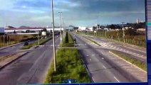 Vídeo flagra acidente em Vila Velha