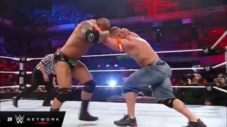 John Cena vs Batista - WWE Title Last Man Standing Match WWE Extreme Rules 2016