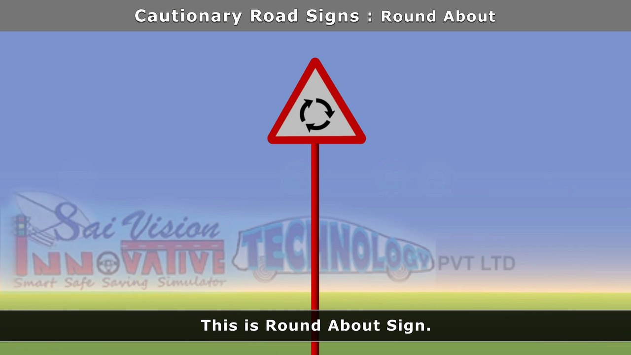 Signboard - Round About