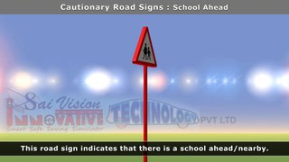 Signboard - School Ahead