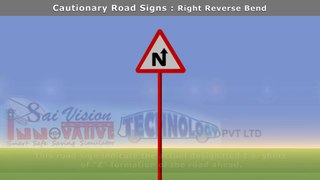 Signboard - Right Reverse Bend