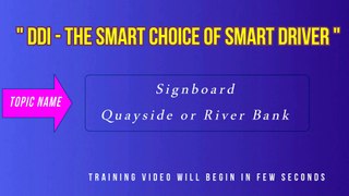 Signboard - Quayside or River Bank