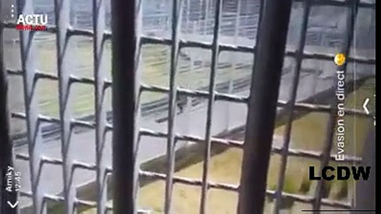 La vidéo de l'évasion de Redoine Faïd.