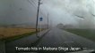 Tornado hits in Maibara Shiga Japan