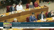 Parlamento de Paraguay inicia el nuevo período sin Horacio Cartes