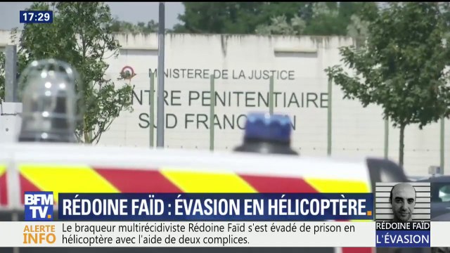 Rédoine Faïd, le braqueur qui s'est évadé en hélicoptère