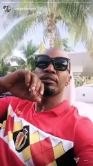 Jamie Foxx s'affiche avec le maillot des Diables rouges
