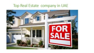Top real easte company in dubai and UAE