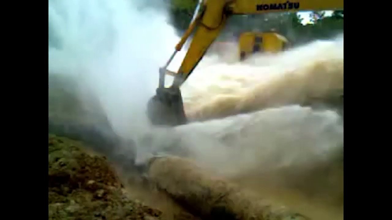 WTF!!...Gas Pipeline Purge And Huge Explosion On Oil Gas Wells