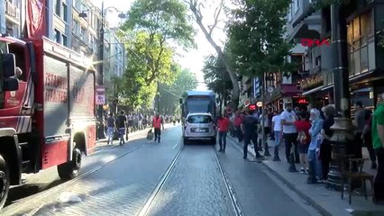 Sultanahmet'te Tramvay Kazası 2
