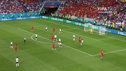 Adnan JANUZAJ Goal - England v Belgium - MATCH 45