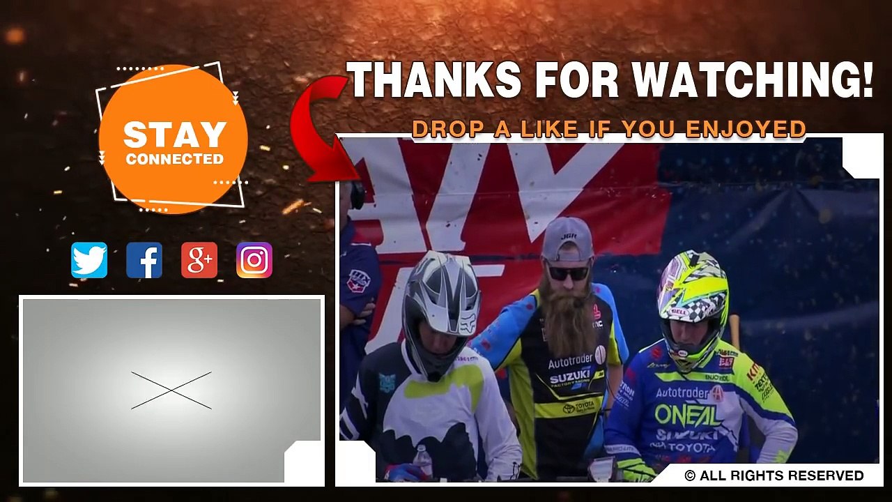 2018 AMA Motocross Rd#5 Muddy Creek 450 Moto 1 Race Replay HD