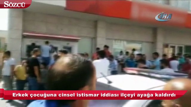 İğrenç iddia ilçeyi ayağa kaldırdı