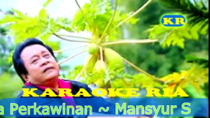 LAGU  DANGDUT YANG BEGITU SEDIH AIR MATA PERKAWINAN | MANSYUR S (KARAOKE)