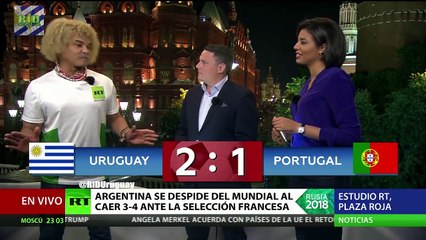 EL PIBE VALDERRAMA: "URUGUAY ES UNA SELECCIÓN SERIA, FIRME, SUAREZ Y CAVANI SE ENTIENDEN MUY BIEN"