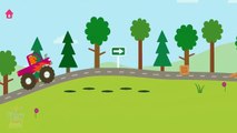 Sago Mini Road Trip - Learn About Cars Trucks Diggers - Fun Educational Cartoon Game for Kids