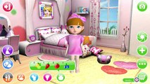 Fun Baby Girl Care Ava the 3D Doll Kids Game Bath Dress Up Feed Learn Colors Dance Gameplay