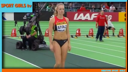 Beautiful Xenia Stolz  Women's long  jump