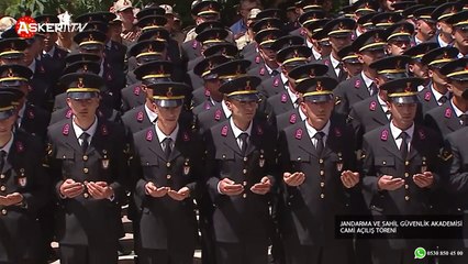 Jandarma ve Sahil Güvenlik Akademisi Cami Açılışı