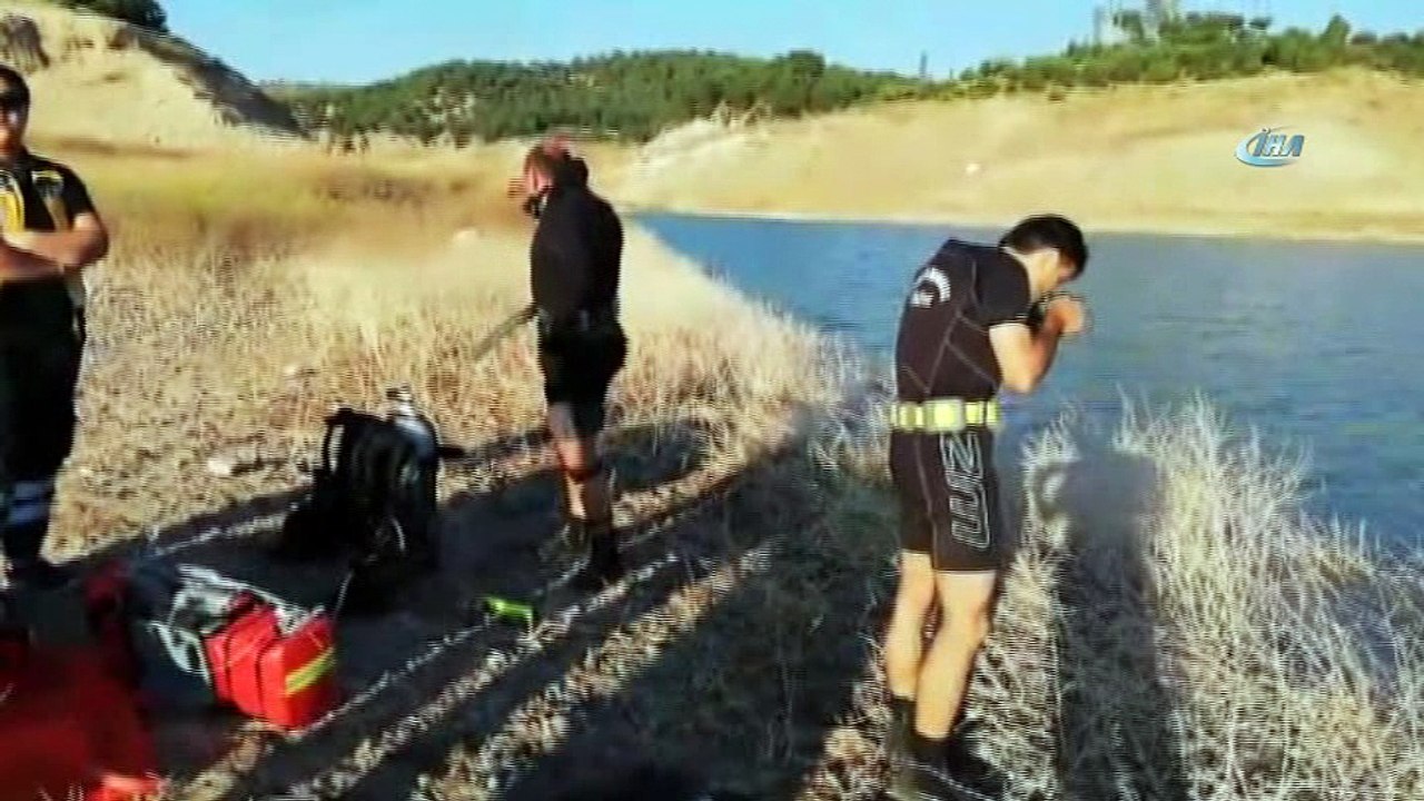 2 ay sonra askere gidecekti baraj göletinde boğuldu