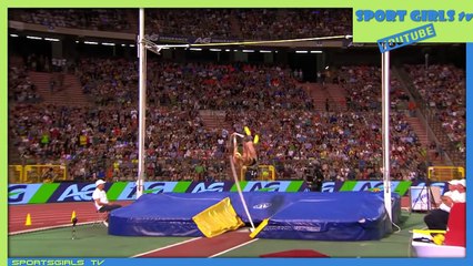 Beautiful Sandi Morris - New Pole Vault Record  2016