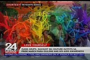Isang grupo, nagsuot ng couture outfits sa pride march para isulong ang HIV-AIDS awareness