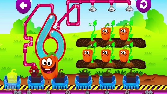 Kids Learn Numbers and Counting with Funny Food Math Fun Educational Preschool Games