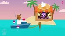 Kids Play and Learn about Sea and Ships with Sago Mini Boats Cartoon Game