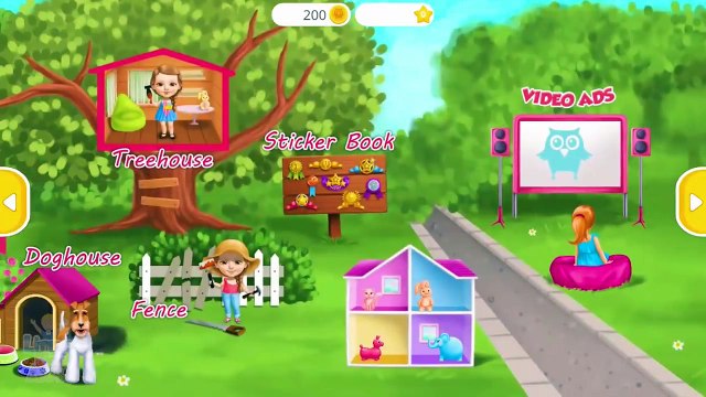 Sweet Baby Girl Cleanup 4 Game for Kids Learn how to Care of Cute Animals