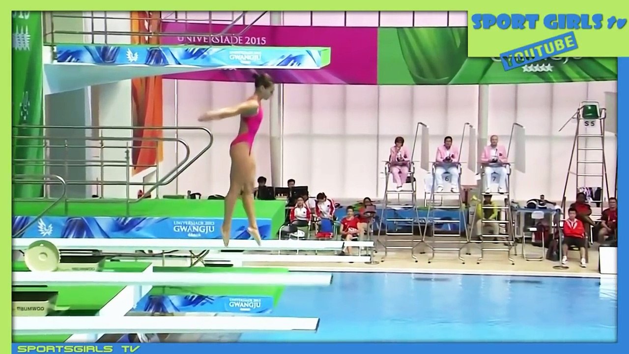 Beautiful Flora Gondos  women's diving