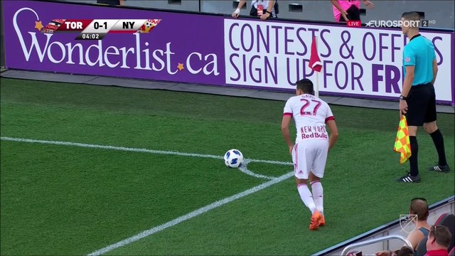 0-1 Kemar Lawrence Goal United States MLS Regular Season -01.07.2018 Toronto FC 0-1 New York Red Bulls