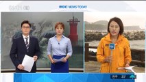 풍랑특보…태풍 '쁘라삐룬' 내일 새벽 제주 동쪽해역 지나