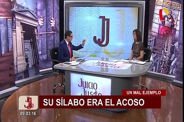 Profesor acosador podría ser condenado a más de 7 años cárcel