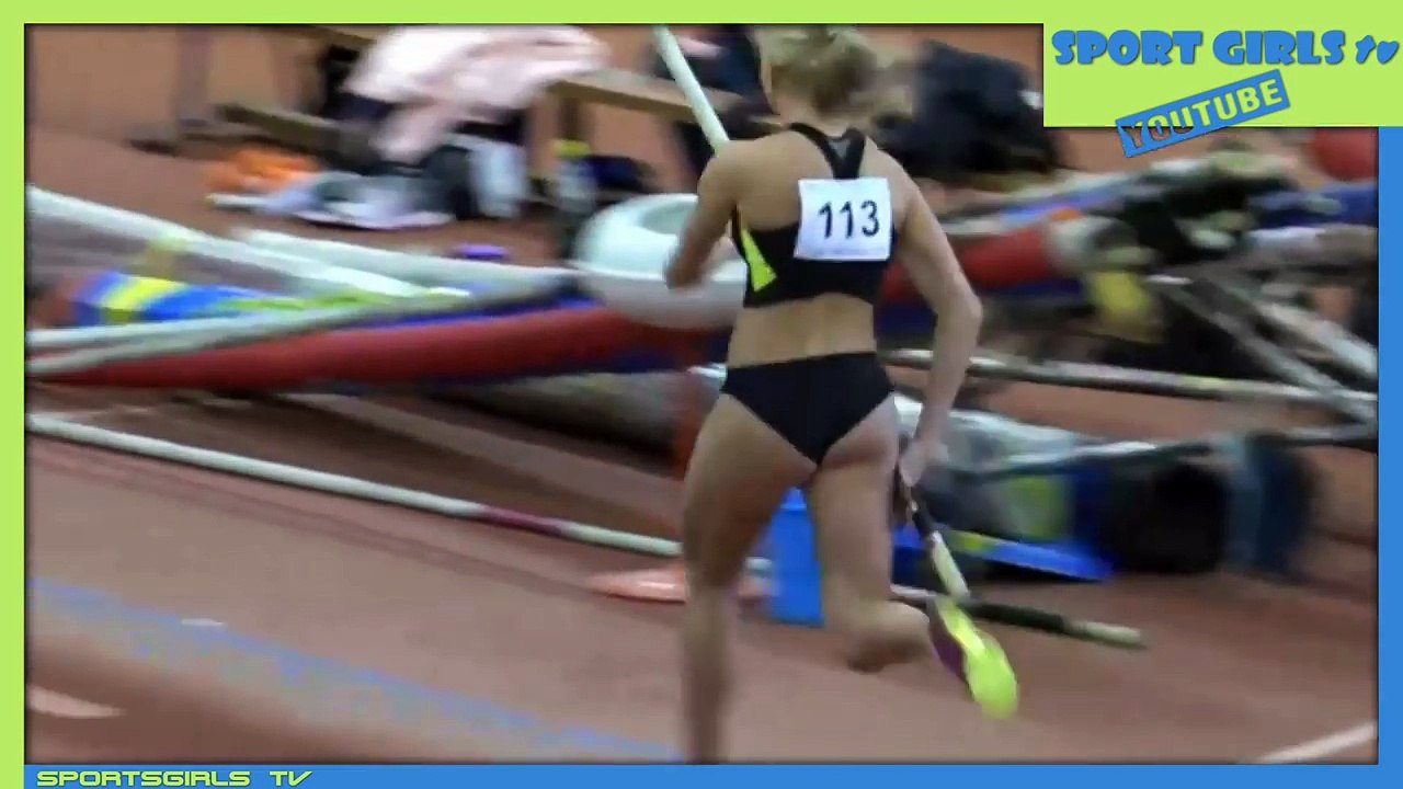 Beautiful russian pole vaulter