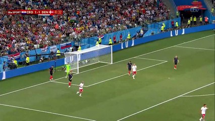 CRO 1-1 DEN (PENS 3-2) -  FULL HIGHLIGHTS