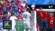 España vs Rusia 1-1 ( 3-4 PENALES ) Resumen Goles Mundial Rusia 2018